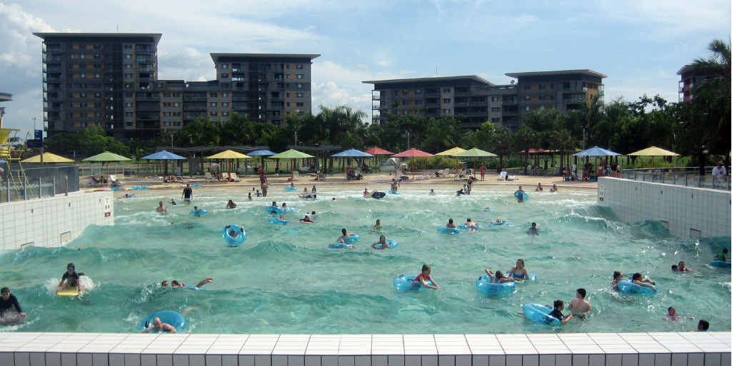 WET’N’WONDERFUL: Yeppoon could soon boast a wave pool similar to Darwin’s Water Lagoon, as part of the foreshore redevelopment. WET’N’WONDERFUL: Yeppoon could soon boast a wave pool similar to Darwin’s Water Lagoon, as part of the foreshore redevelopment.